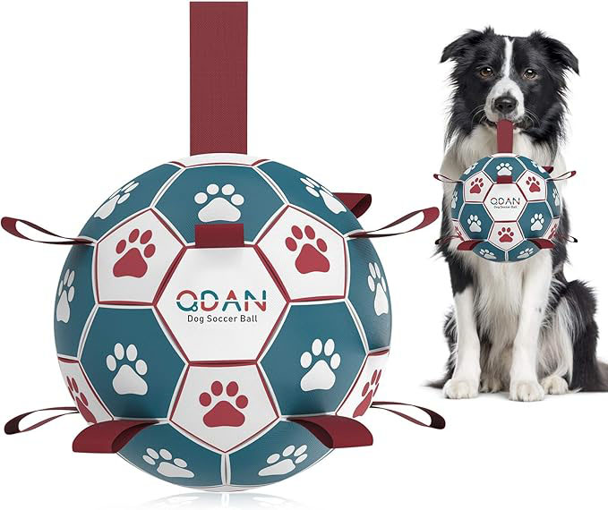 Qdan Soccer ball for dos to play with in the winter